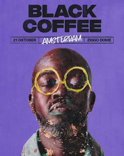 2 tickets Black Coffee Amsterdam, Ophalen, Nieuw