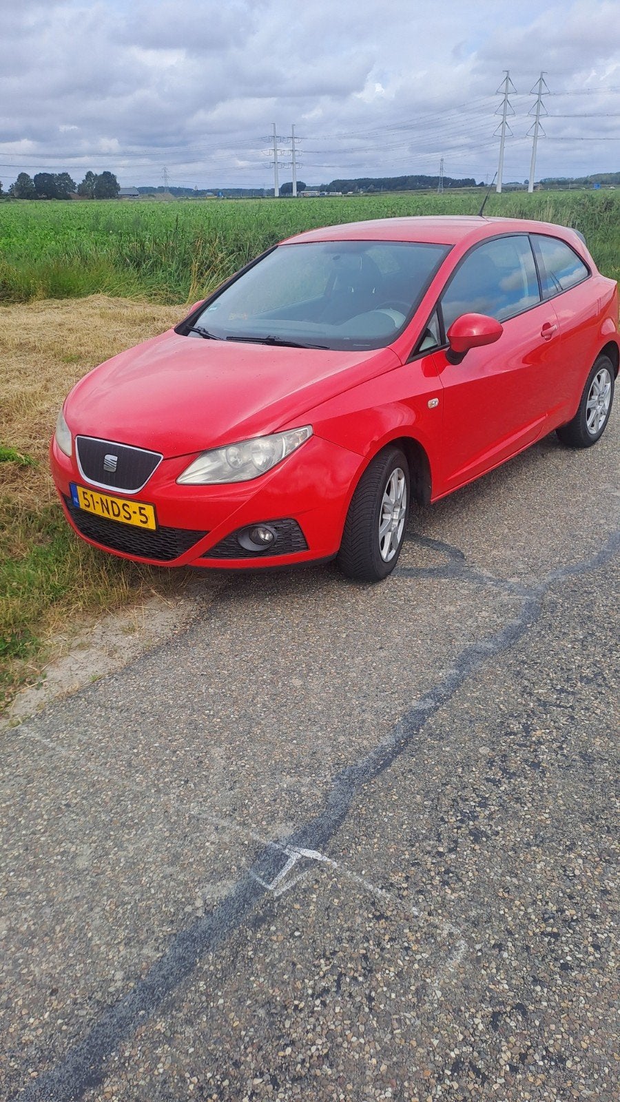 Seat Ibiza 1.2 TDI 55KW Ecomotive 2010 Rood, Auto's, Seat, Ibiza, ABS, Airbags, Airconditioning, Boordcomputer, Centrale vergrendeling