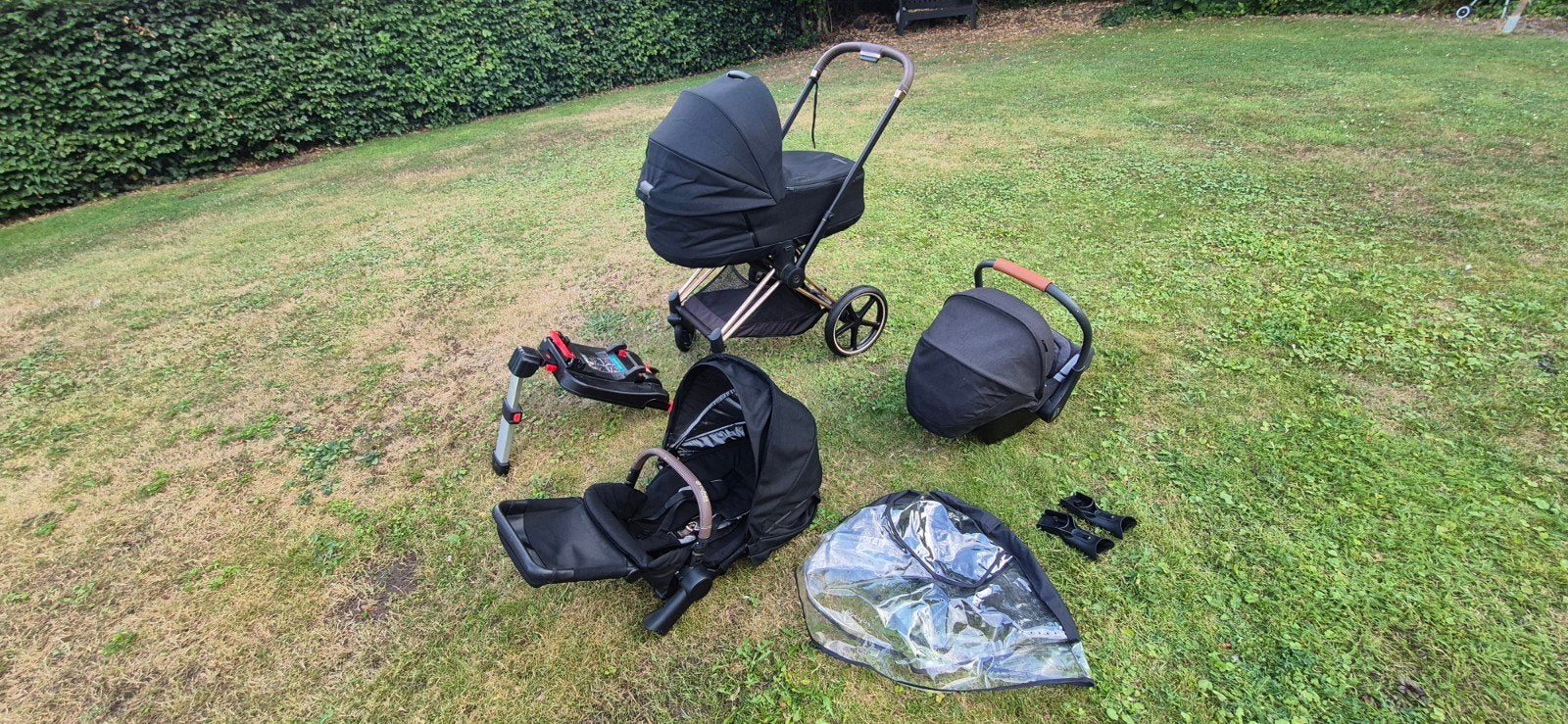 Cybex Priam Combiwagen set  rosé, Kinderen en Baby's, Kinderwagens en Combinaties, Ophalen of Verzenden, Gebruikt, Overige merken