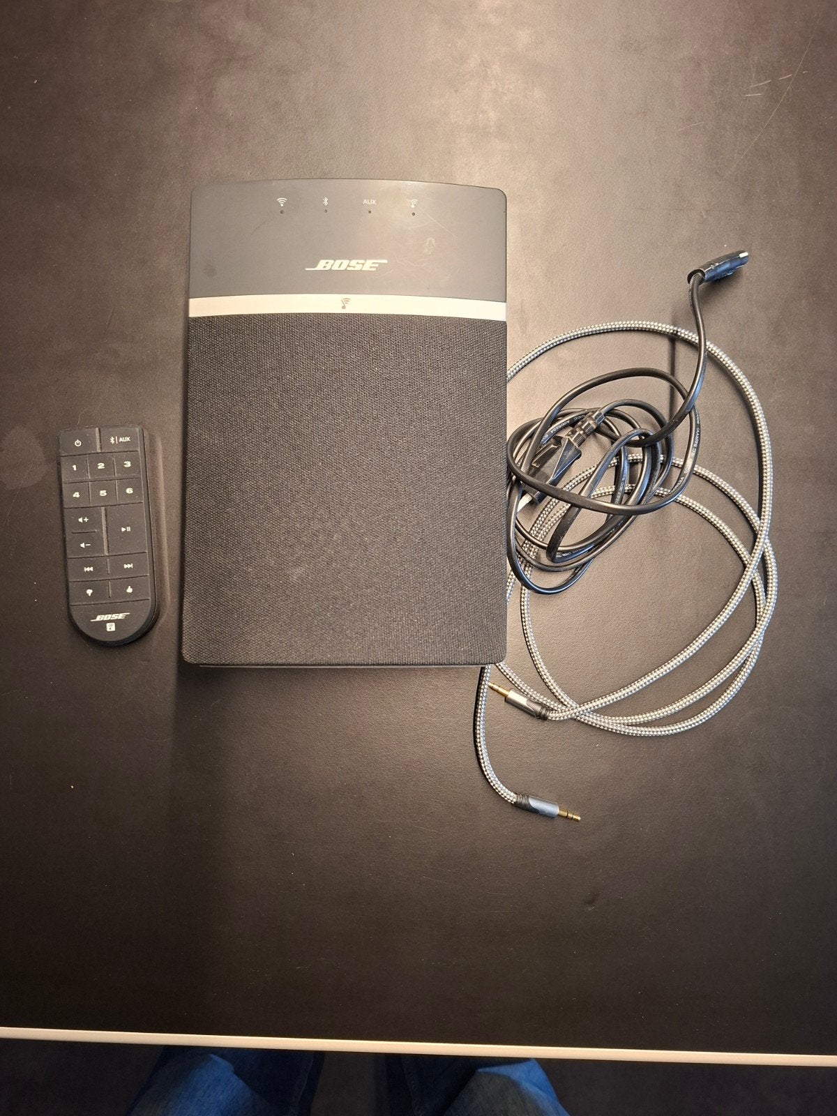 Bose SoundTouch 10 draadloos muzieksysteem, Afstandsbediening, Ophalen of Verzenden, Zo goed als nieuw, Draagbare speaker