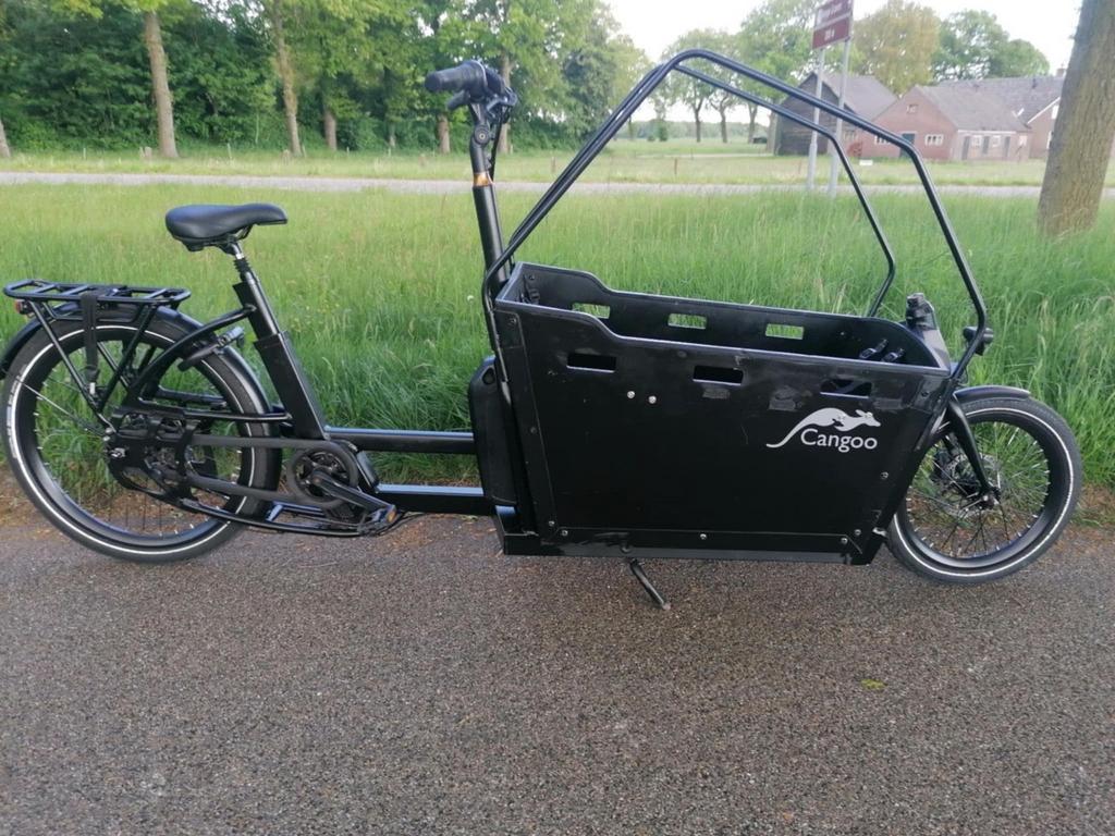 Elektrische Cangoo Buzz bakfiets, Ophalen, Gebruikt