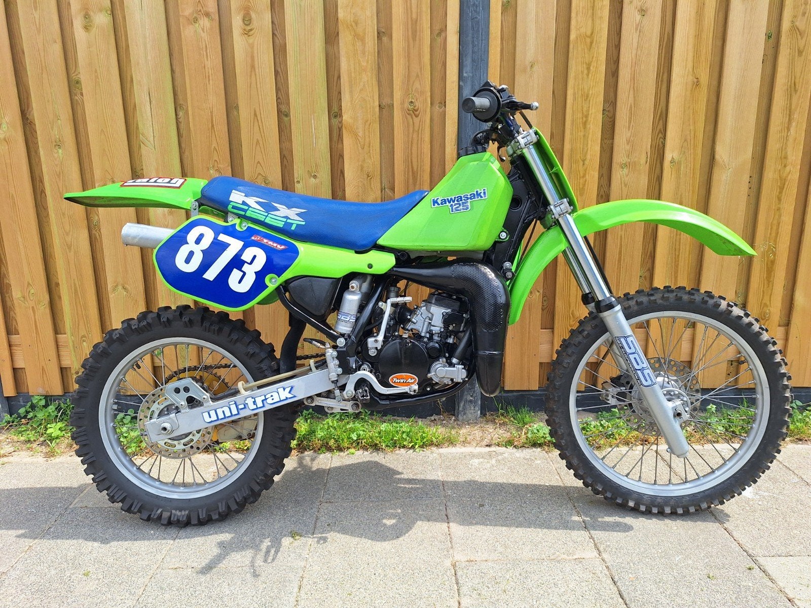 3x Kawasaki KX125 uit 1987 - Volledig gerestaureerd, Motoren, Particulier, Handgeschakeld, 1 cilinder, Crossmotor