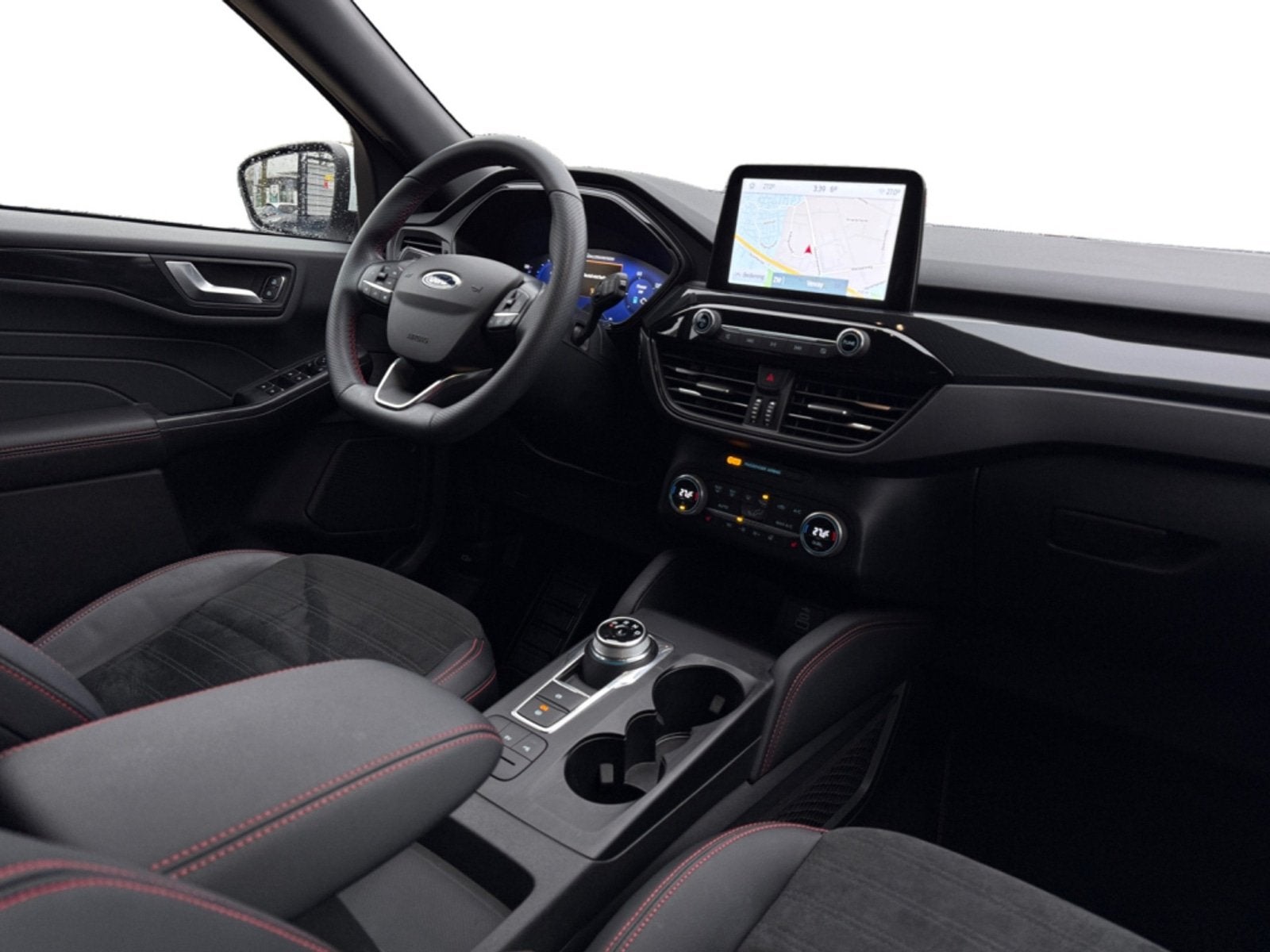 Ford Kuga 2.5 PHEV ST-Line X I Winterpakket I Elek. Achterkl, Auto's, Euro 6, 4 cilinders, Wit, Bedrijf