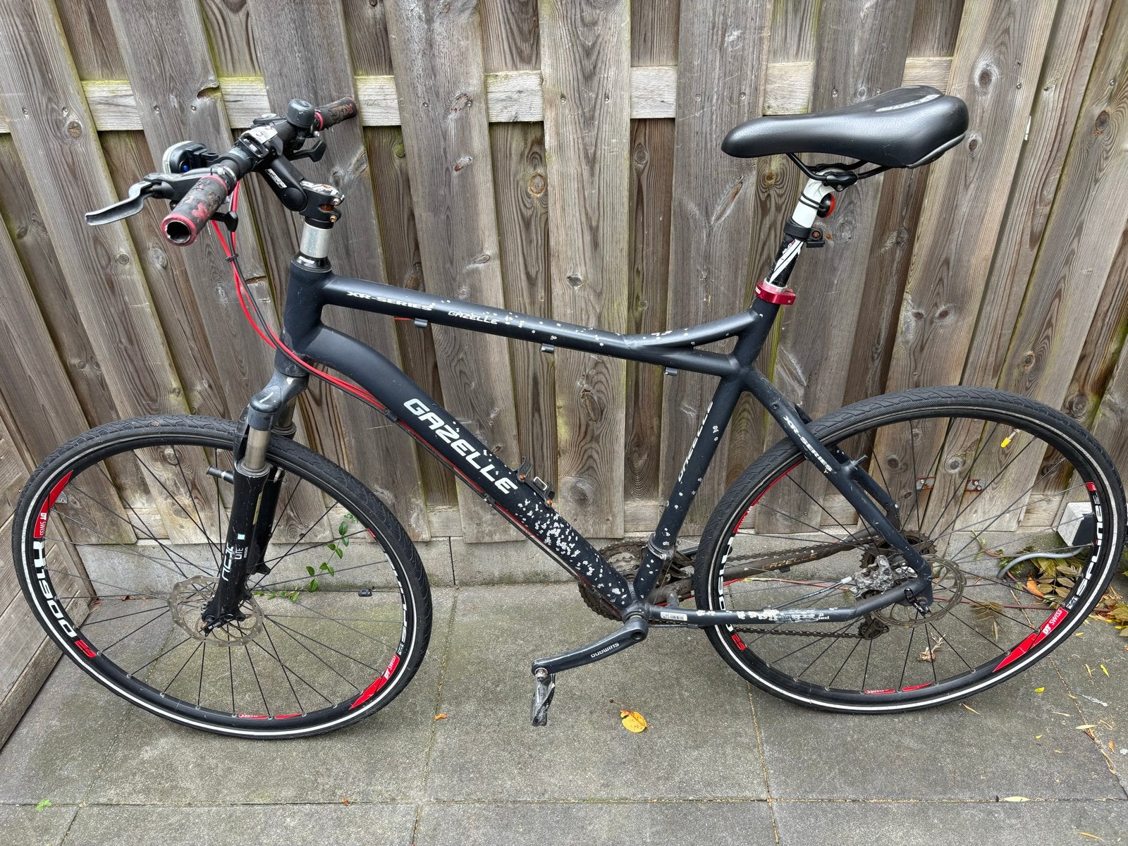 Gazelle XR-series hybride fiets, Ophalen, 28 inch, Gebruikt, Vering