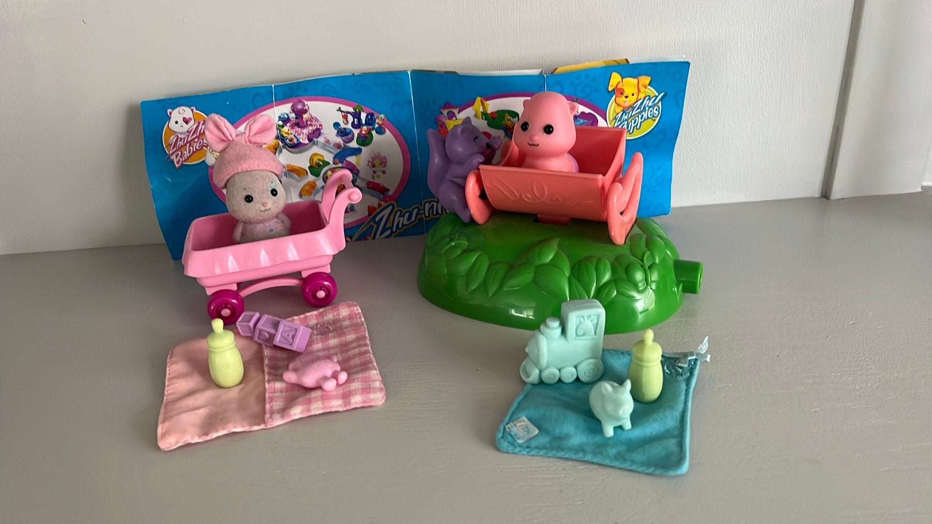 Zhu Zhu babies setjes, Kinderen en Baby's, Speelgoed | Overig, Ophalen of Verzenden, Zo goed als nieuw, Jongen of Meisje