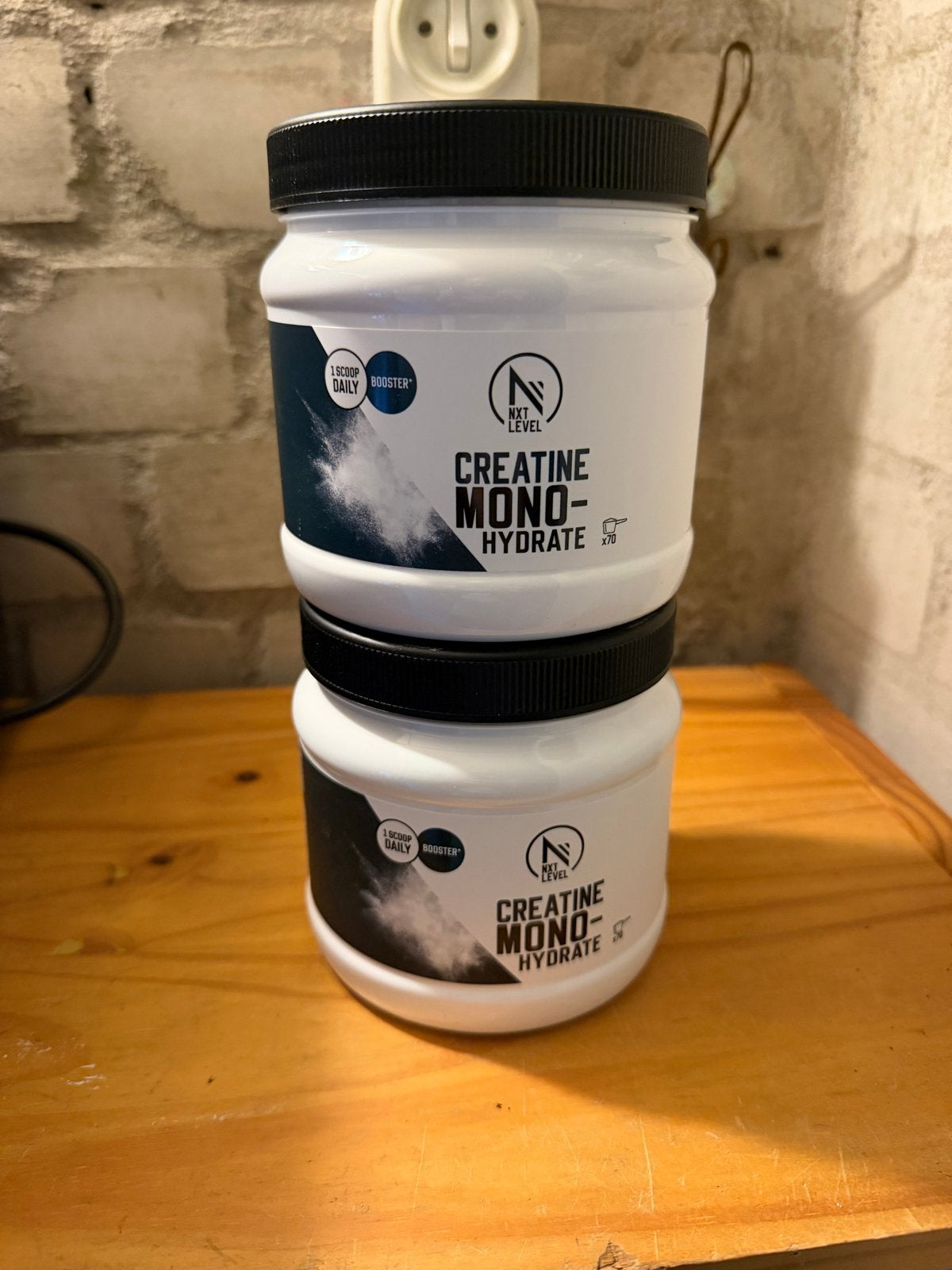NXT Level Creatine Monohydraat - 2 potten Nieuw, Sport en Fitness, Ophalen of Verzenden, Nieuw, Poeder of Drank