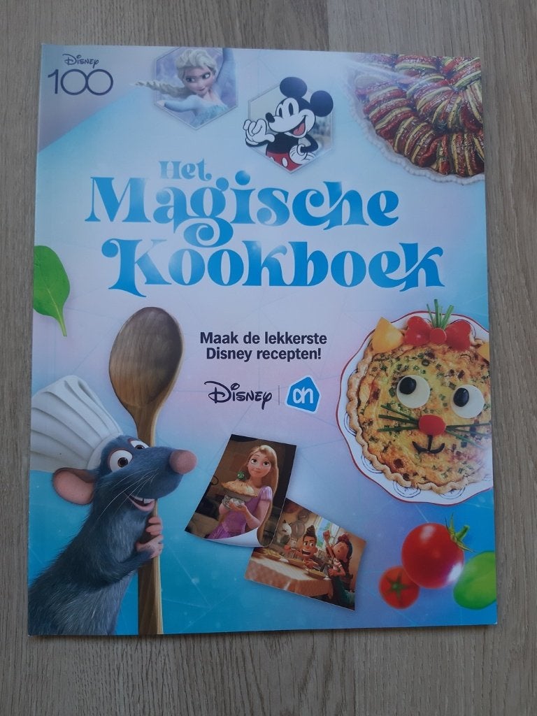 Het Magische Kookboek (Disney Pixar 100 / Albert Heijn), Albert Heijn, Ophalen of Verzenden, Zo goed als nieuw, Europa