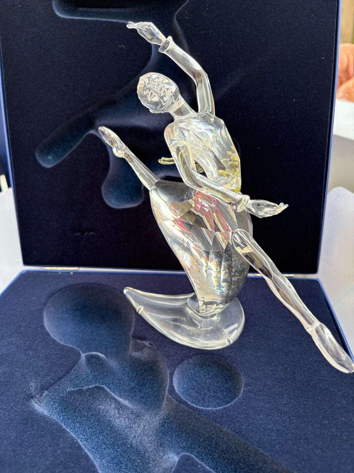 Swarovski Jaarstuk 2004 Ballerina Anna met doos, certificaat, Verzamelen, Ophalen, Zo goed als nieuw, Figuurtje