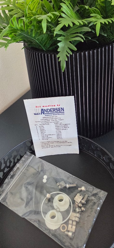 Andersen Service Kit 21 voor Winch 52ST/52ST FS, Ophalen of Verzenden, Nieuw, Onderhoud en Reparatie