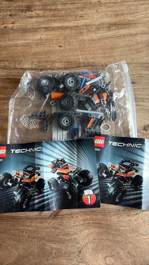 Lego Technic 42001 1set - 2 verschillende buggys, Gebruikt, Lego, Ophalen of Verzenden, Technic