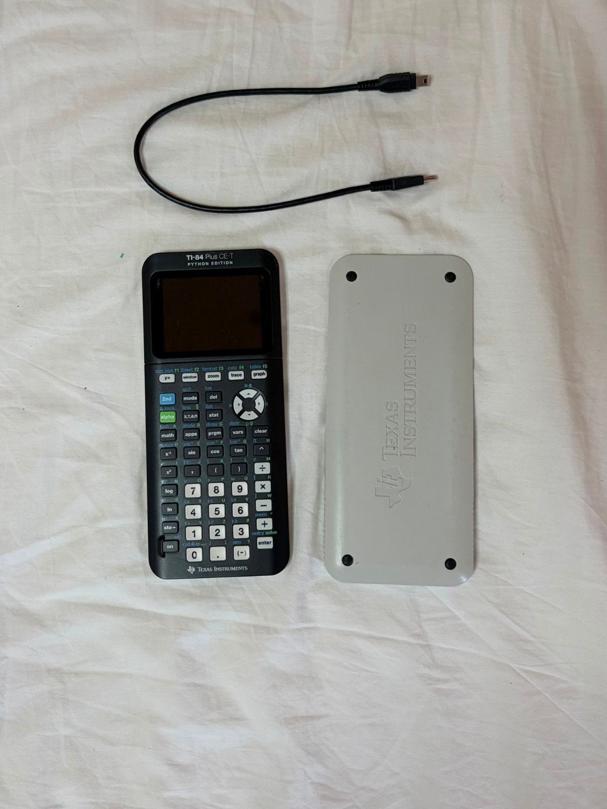 Texas TI 84 plus CE-T, Diversen, Rekenmachines, Ophalen of Verzenden, Grafische rekenmachine, Zo goed als nieuw