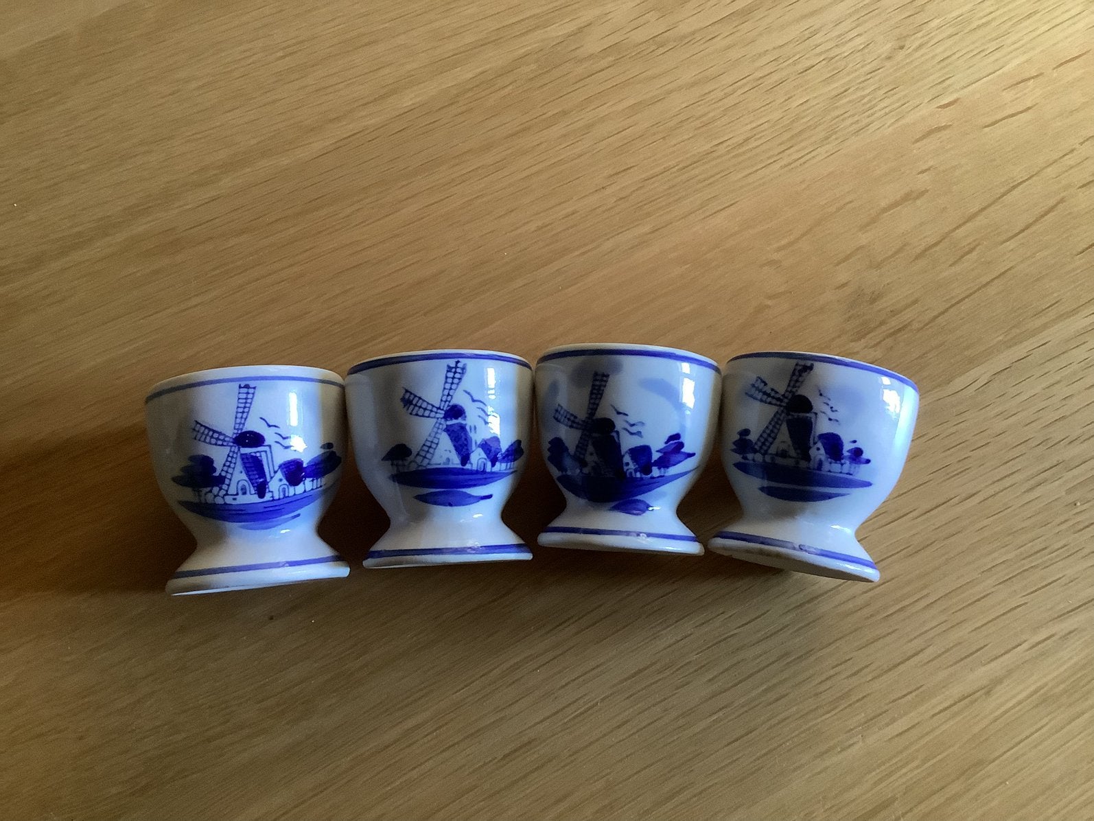 Eierdopjes Delfts blauw, Ophalen of Verzenden