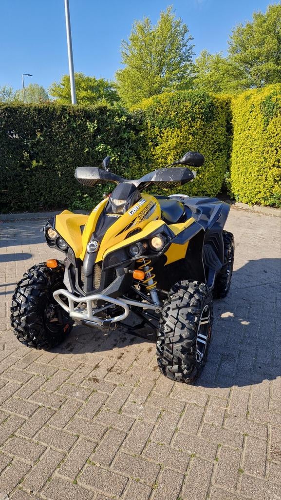 Can-Am Renegade Quad - Krachtig en Avontuurlijk, 2 cilinders, Meer dan 35 kW