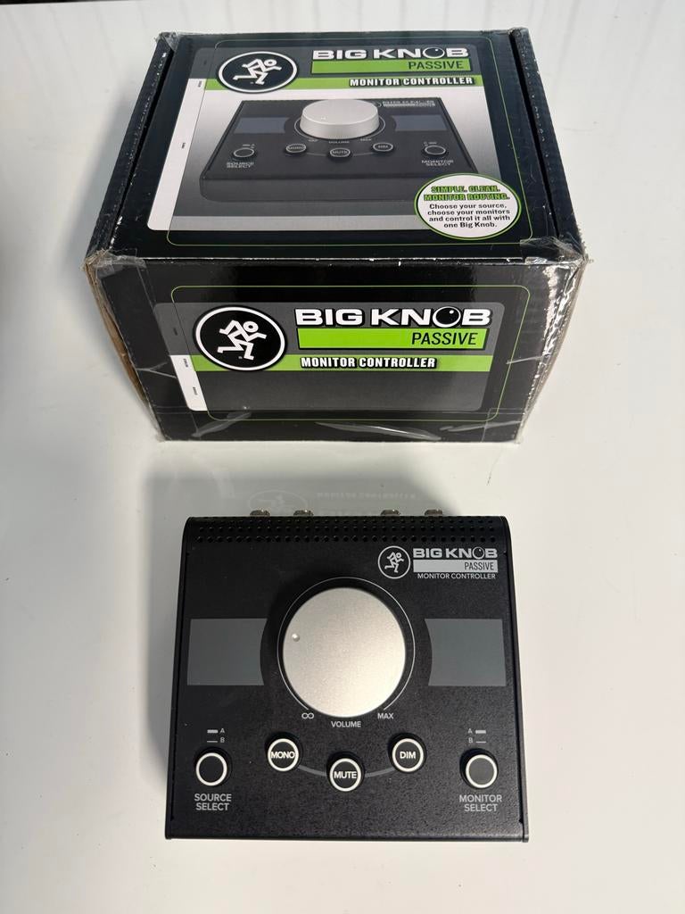 Mackie Big Knob Passive Monitor Controller, Muziek en Instrumenten, Ophalen of Verzenden, Zo goed als nieuw, Minder dan 5 kanalen