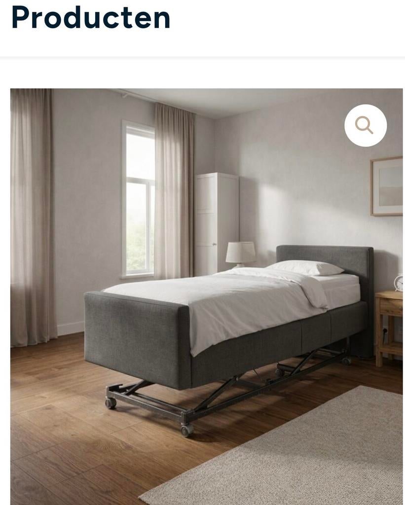 Luxe Wellfair Seniorenbed - Z.G.A.N. - Mosgroen, Huis en Inrichting, Slaapkamer | Bedden, Ophalen, Overige materialen, Verstelbaar