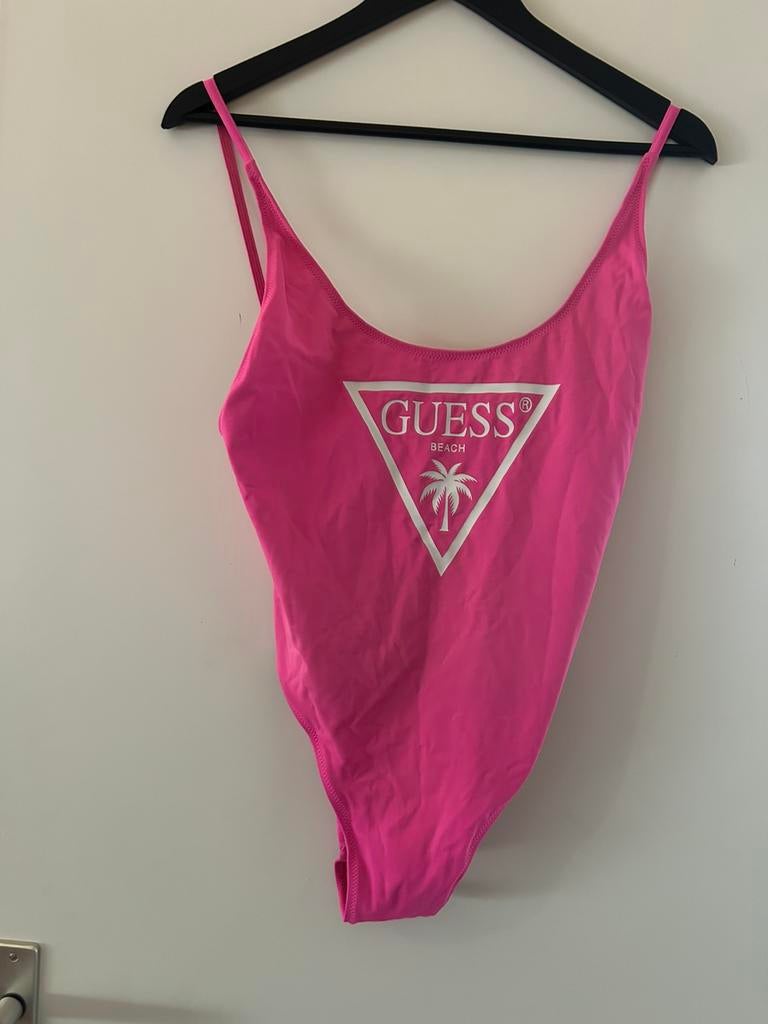 Guess badpak felroze, maat L, Ophalen of Verzenden, Nieuw, Roze, Badpak