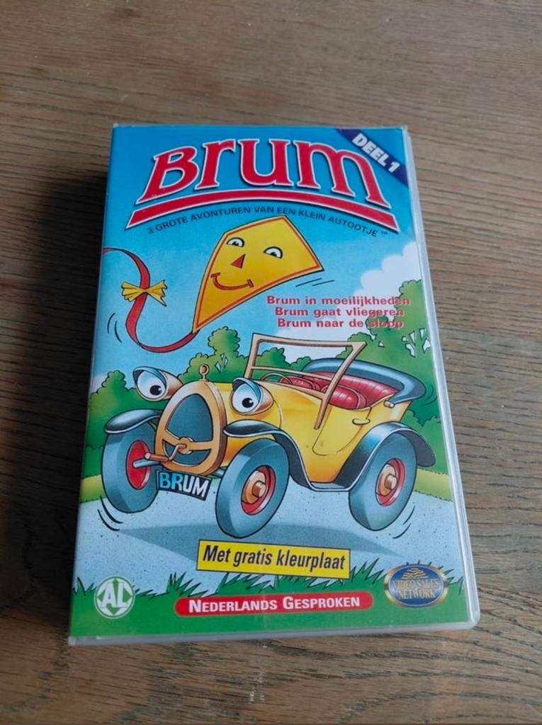 Brum deel 1 videoband., Cd's en Dvd's, VHS | Kinderen en Jeugd, Alle leeftijden, Ophalen of Verzenden, Gebruikt, Kinderprogramma's en -films