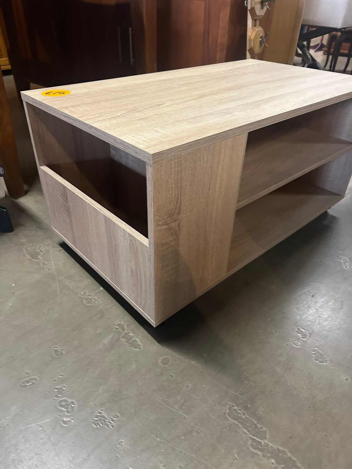 Salontafel op wieltjes, Huis en Inrichting, Tafels | Salontafels, Ophalen, C, C, 50 tot 100 cm