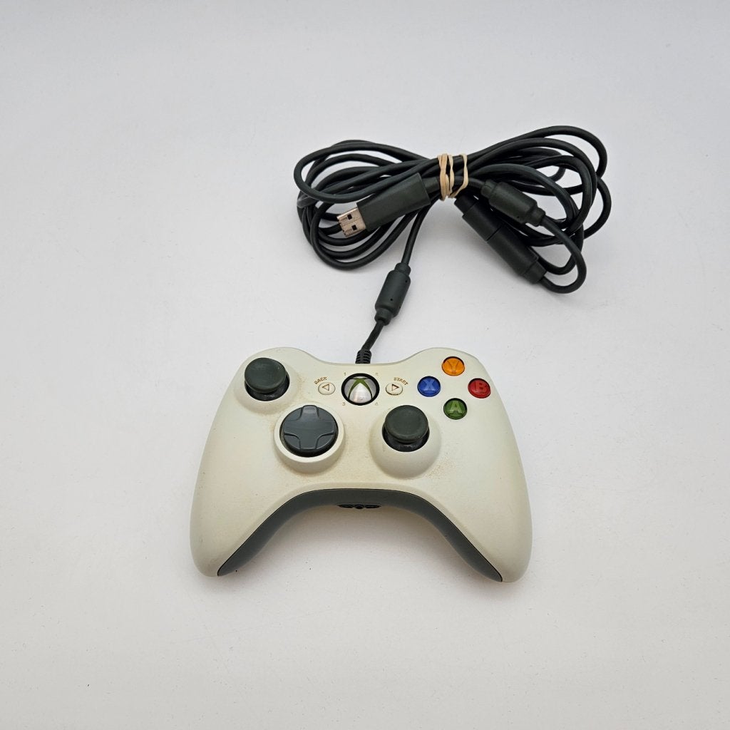 Microsoft Xbox 360 Controller Wit Wired in Goede Staat, Microsoft, Zo goed als nieuw, Support@microsoft.com, Microsoft Corporation
One Microsoft Way
Redmond, WA 98052-6399
USA