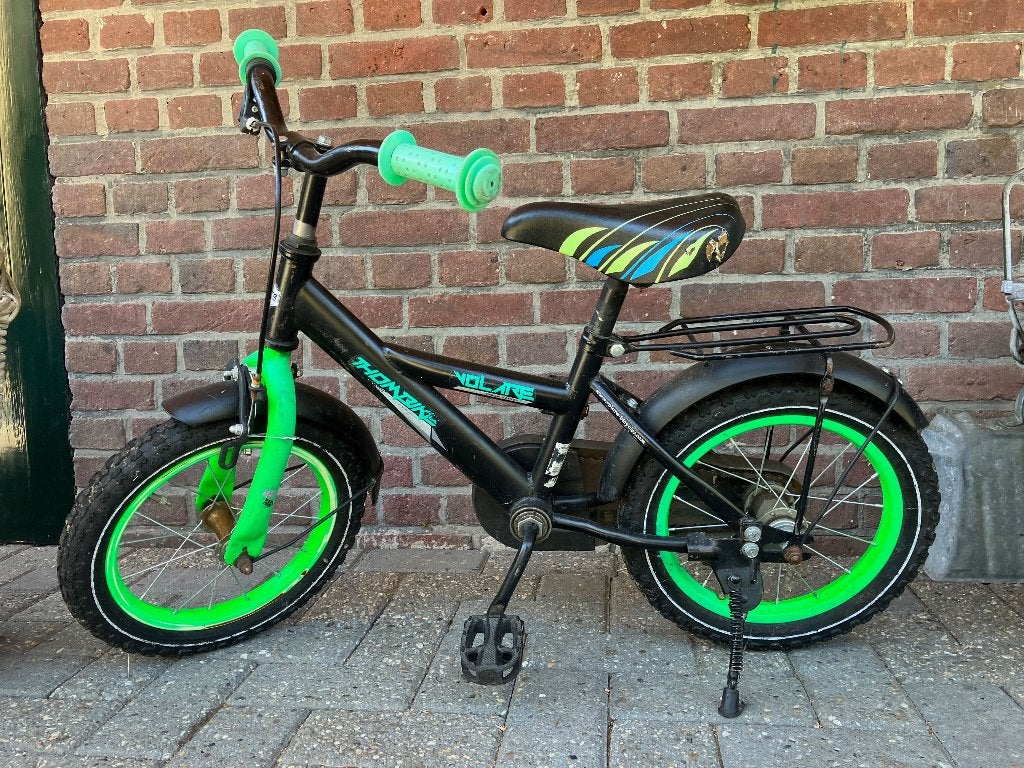 14 Inch kinderfiets, Fietsen en Brommers, Ophalen, Gebruikt, Terugtraprem, Minder dan 16 inch
