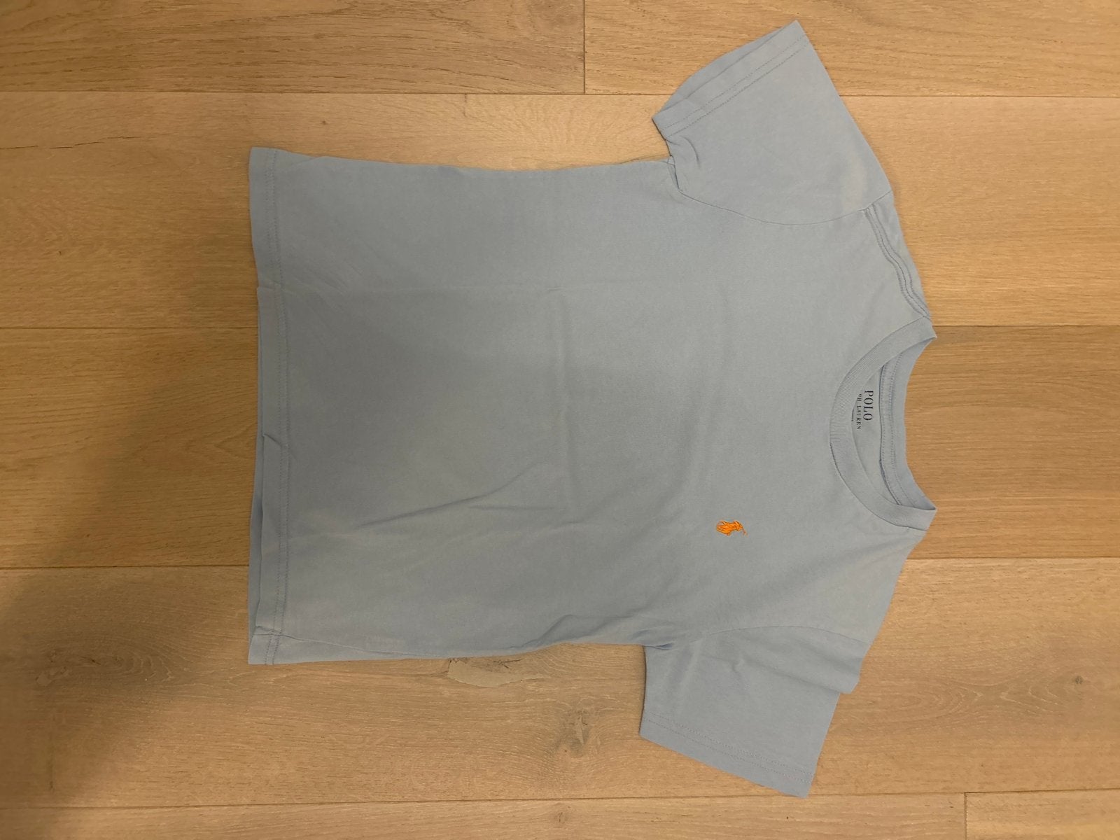 Polo Ralph Lauren T-shirt lichtblauw maat 140, Kinderen en Baby's, Ophalen of Verzenden, Zo goed als nieuw, Jongen of Meisje, Shirt of Longsleeve