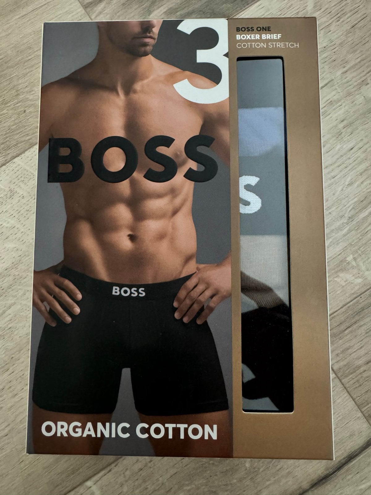 BOSS ONE Boxer Briefs - 3-pack - Organisch Katoen, Ophalen of Verzenden, Meerkleurig, Boxer