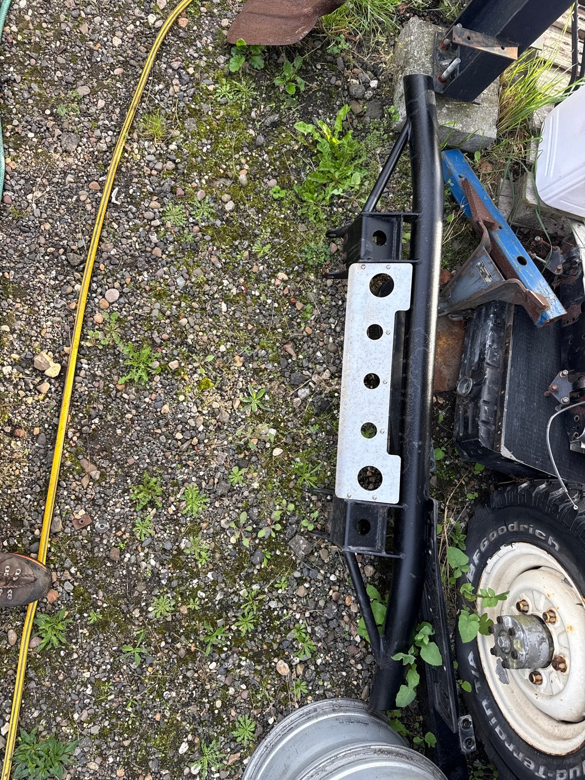Land Rover Defender Lierbumper - Robuuste Bescherming, Ophalen, Voor, Bumper, Gebruikt