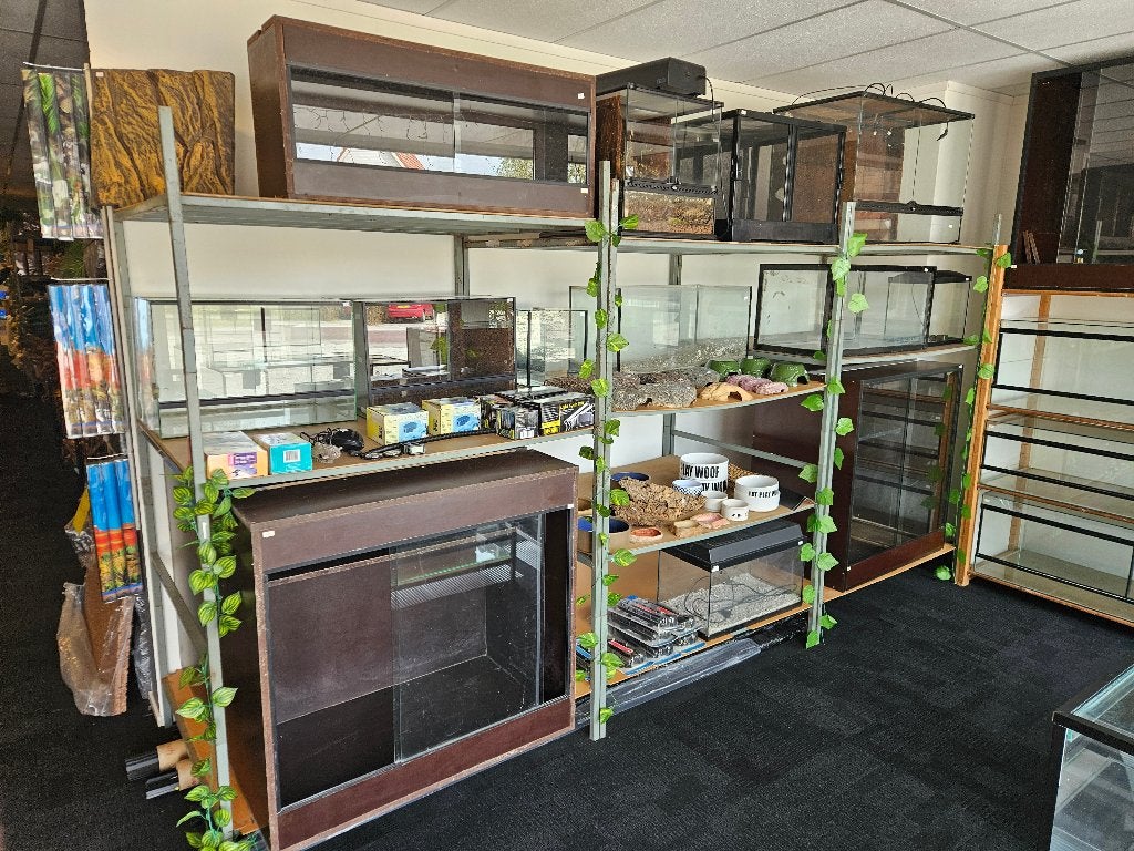 Terraria en Aquaria Gebruikt, Dieren en Toebehoren, Ophalen, Gebruikt, Terrarium of Paludarium