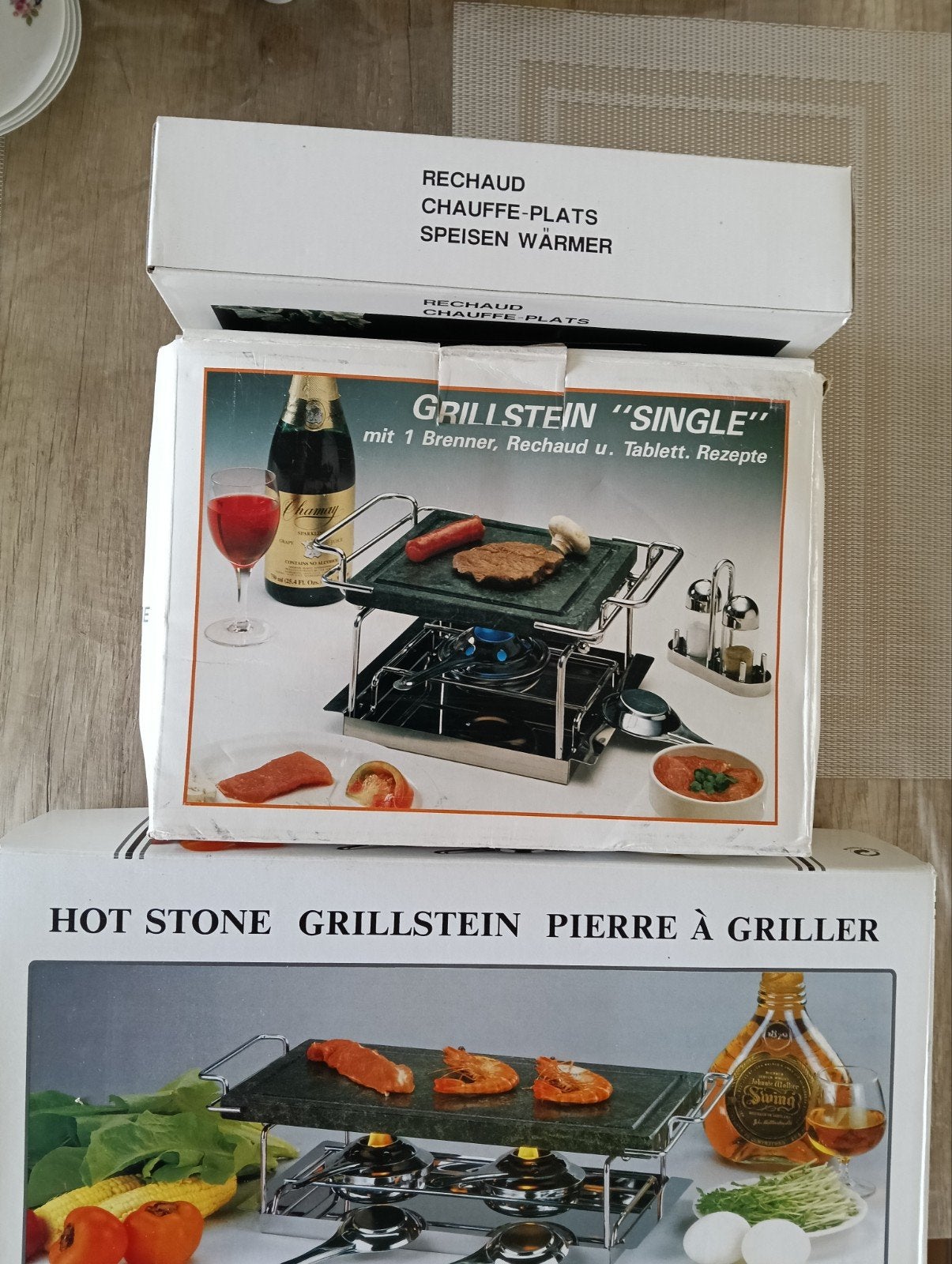2 Hot Stone Steengrillen- Nieuw in doos, Ophalen of Verzenden, Nieuw