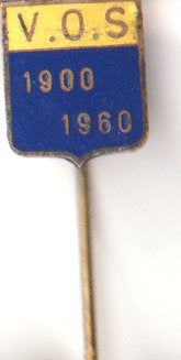 Vos 1900-1960 vintage speld emaille, Verzenden, Zo goed als nieuw, Overige onderwerpen