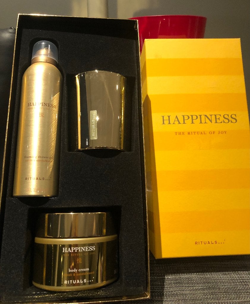 Rituals Happiness Cadeauset, Ophalen of Verzenden, Nieuw, Bad & Douche