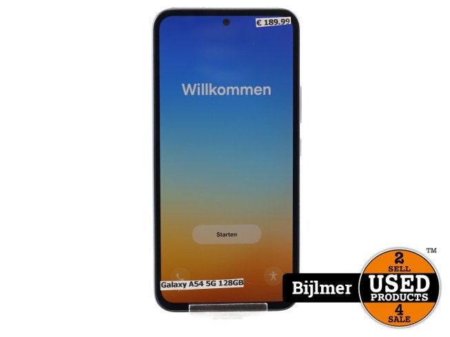 Samsung Galaxy A54 5G 128GB | Nette staat, Samsung, Zo goed als nieuw, Support@Samsung.com, 129, Samsung-ro, Yeongtong-gu
Suwon-si, Gyeonggi-do 16677
South Korea