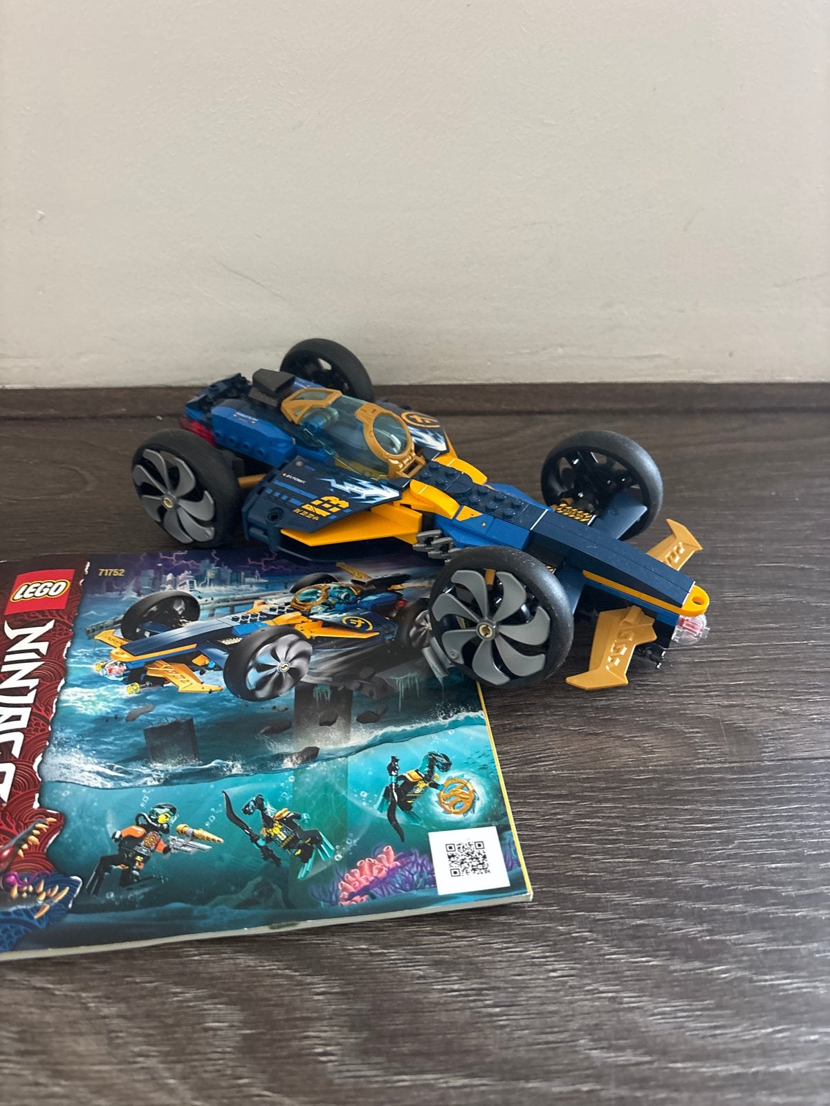 LEGO Ninjago 71752 Sub Speeder - Onderwater Avontuur, Ophalen, Zo goed als nieuw