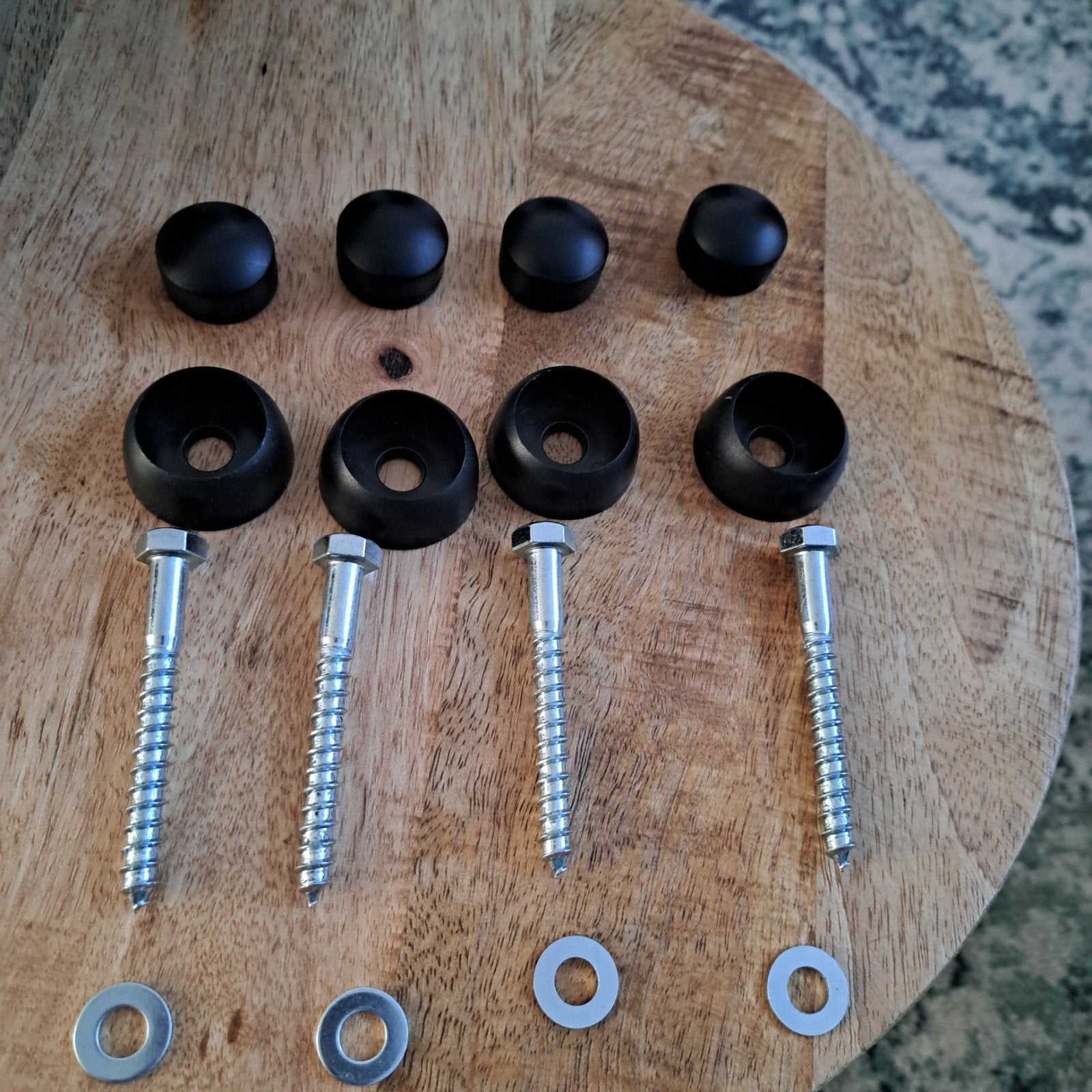 2 sets schroeven voor Duikelrek, Ophalen of Verzenden, Nieuw, 50 tot 100 mm, Schroeven