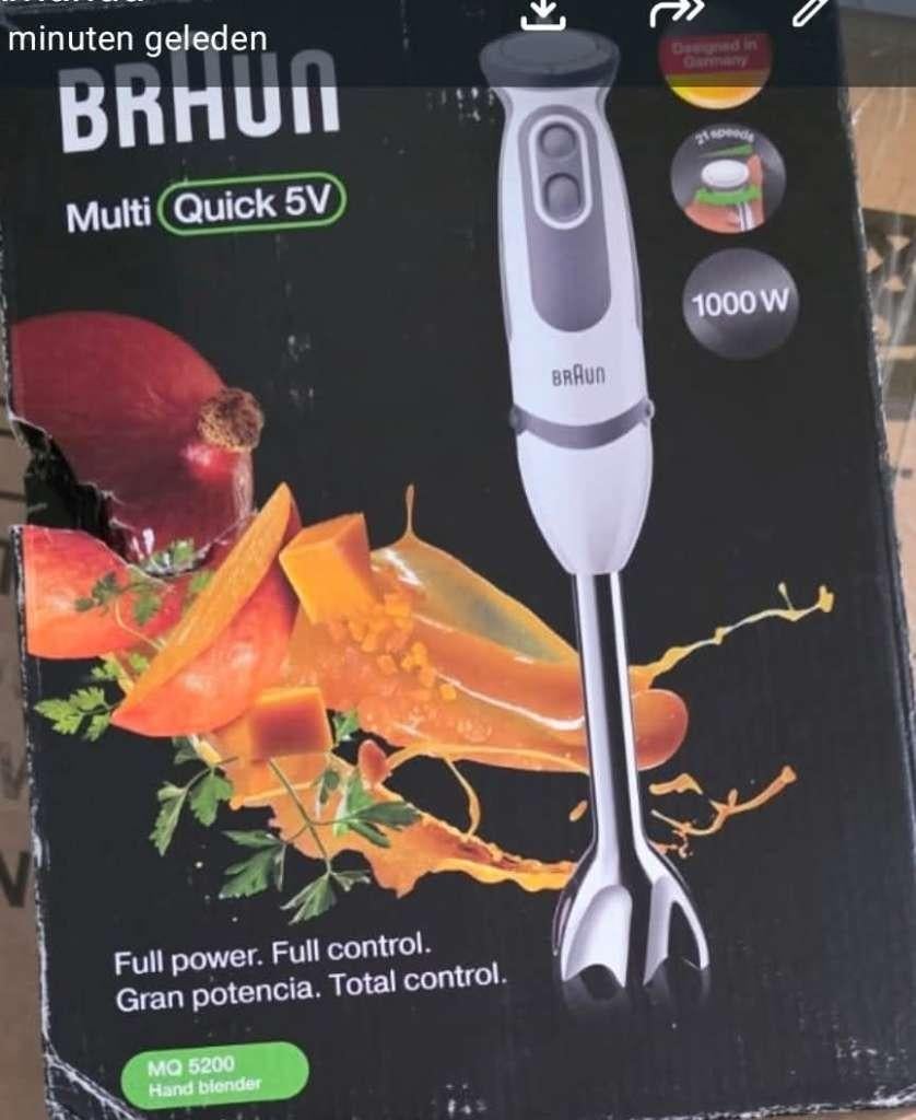 Staafmixer nieuw, Nieuw, Ophalen of Verzenden, A, A