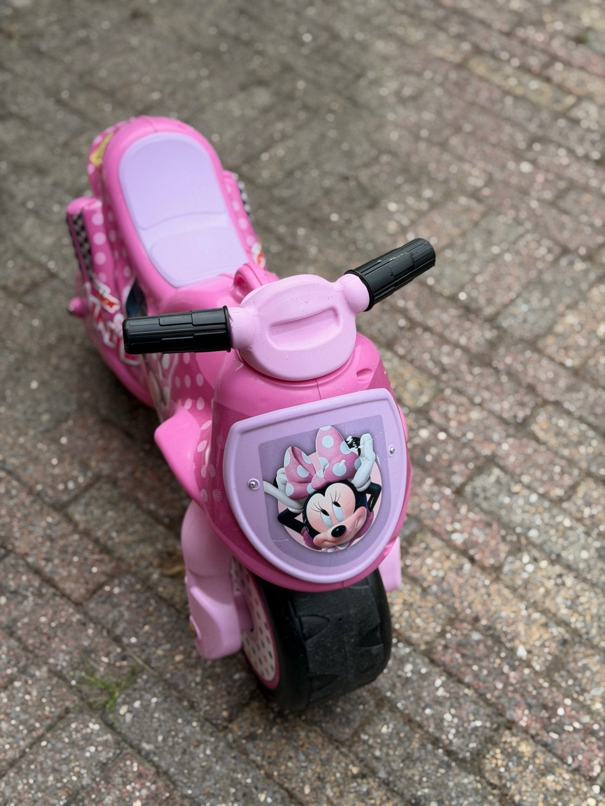 Minnie Mouse loopmotor - Zo goed als nieuw, Ophalen, Zo goed als nieuw, Loopfiets