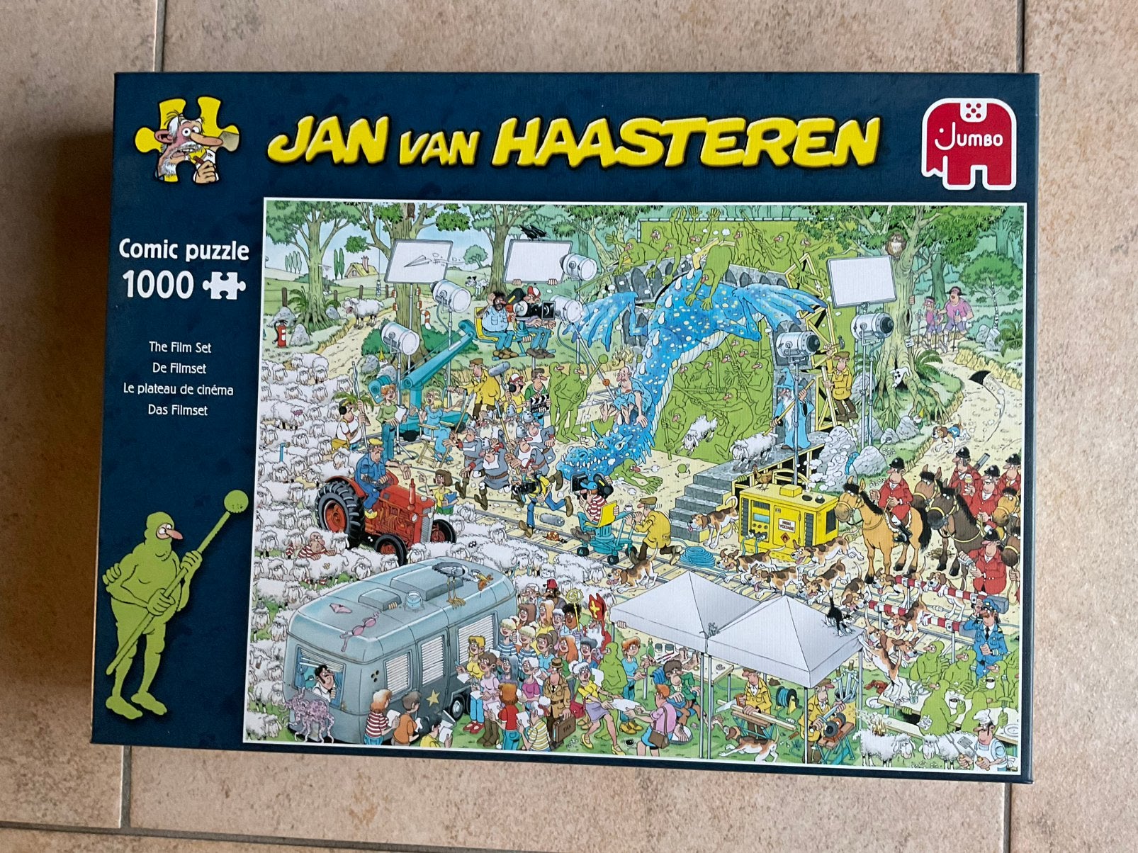 Puzzel 1000 Jan van Haasteren “De Filmset”