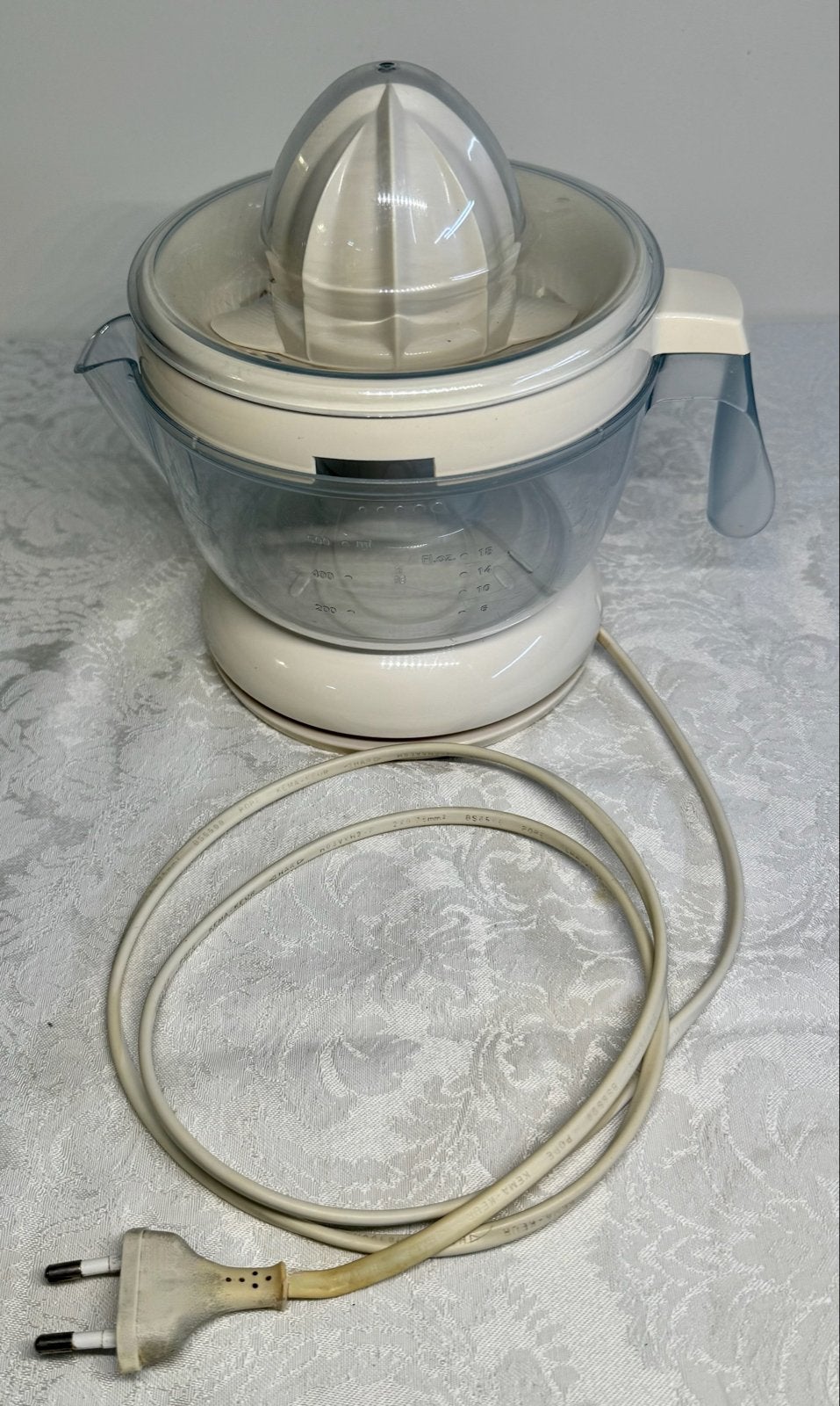 Philips Cucina HR 2790-92 Citruspers - Zo goed als nieuw, 1 tot 2 liter, Ophalen of Verzenden, Zo goed als nieuw, Vaatwasserbestendig