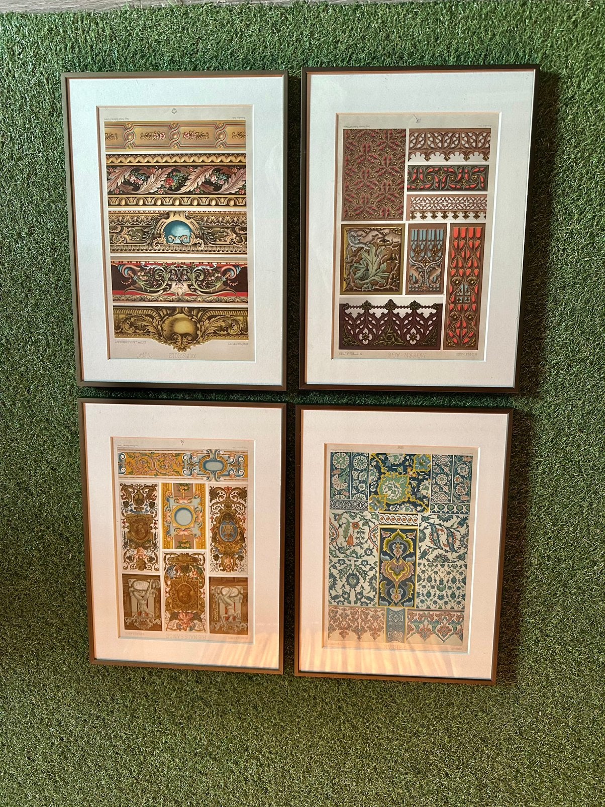 4 x Litho, Antiek en Kunst, Kunst | Litho's en Zeefdrukken, Ophalen of Verzenden, Overige onderwerpen, Lithografie