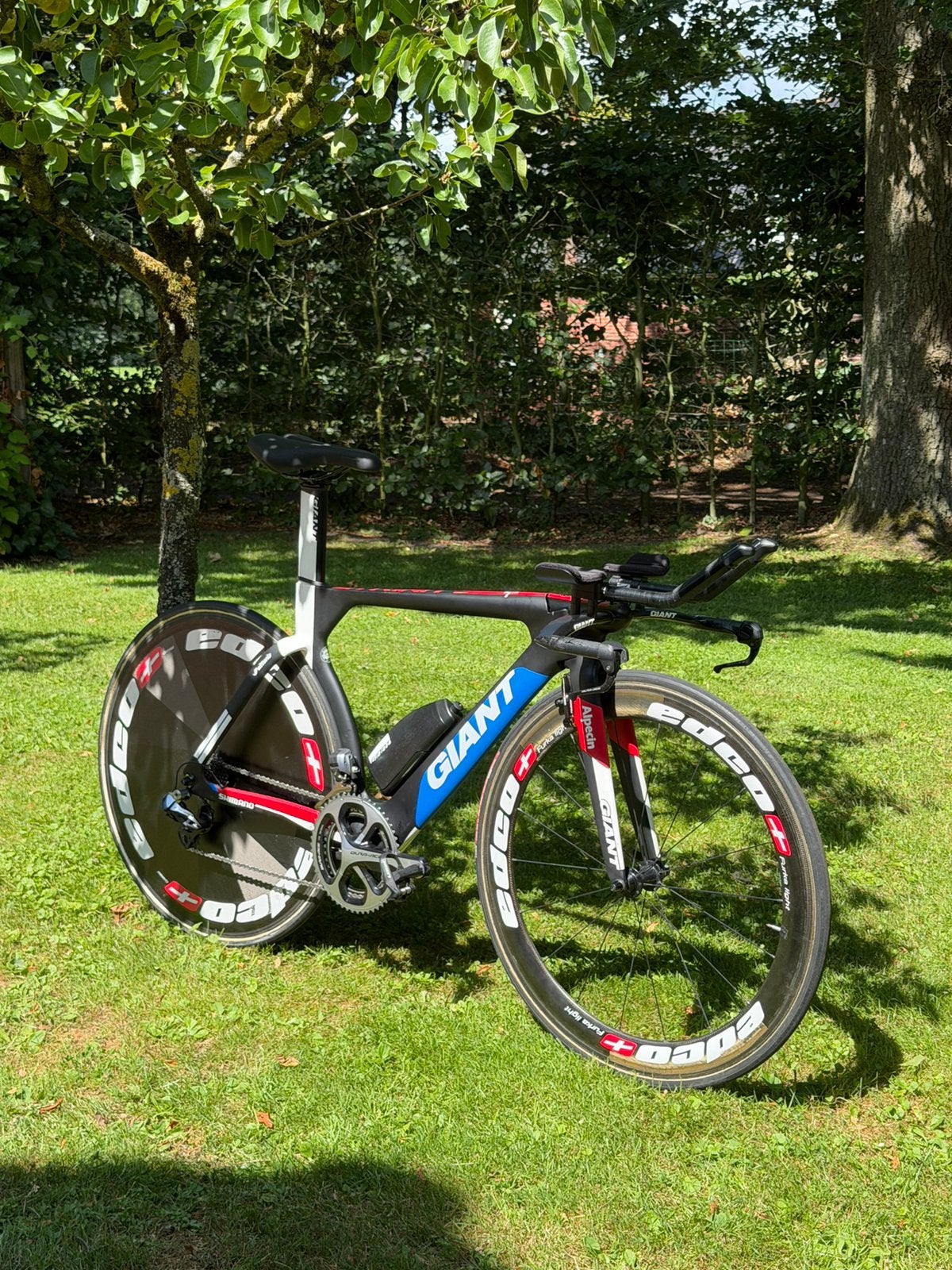 Giant Trinity Advanced Pro (maat s) Tijdrit - Triathlon, Ophalen, 28 inch, Gebruikt, Carbon