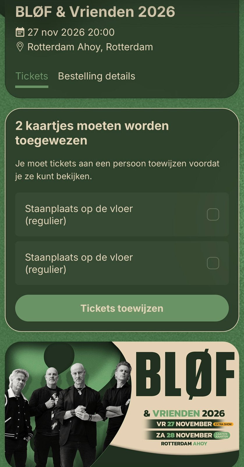 Blof & vrienden, Twee personen, November