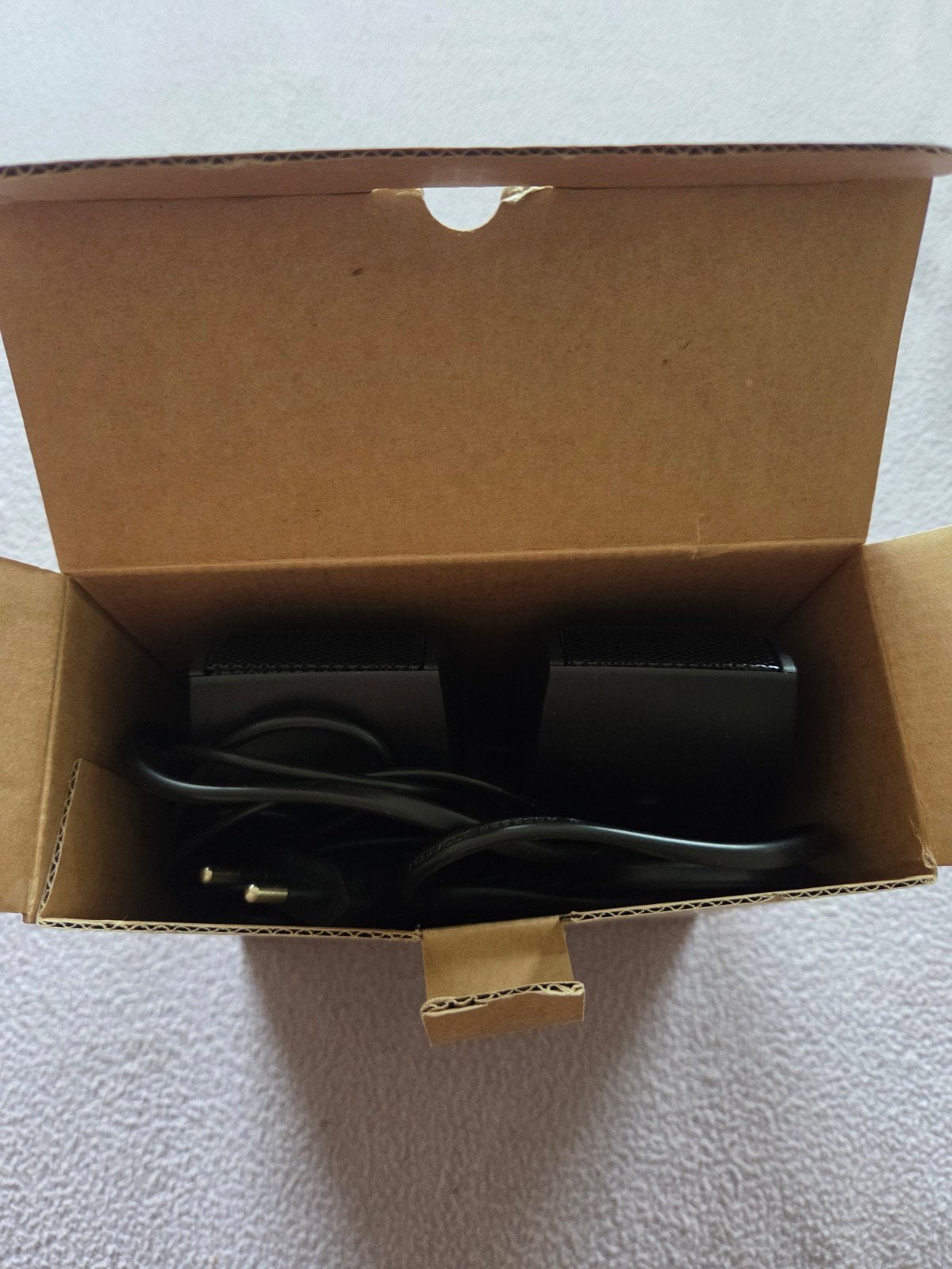 Logitech S-120 stereo PC speakersets 2.0 (zwart) - nwt, Computers en Software, Ophalen of Verzenden, Nieuw, Logitech.