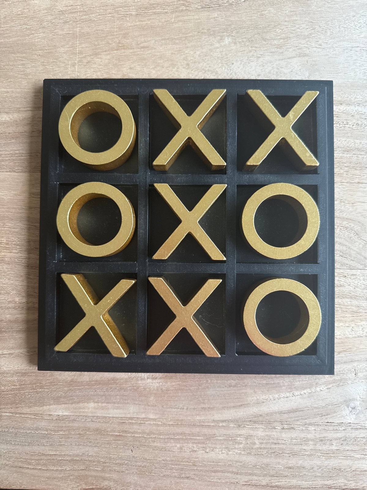 Boter-kaas-en-eieren spel - 24x24 cm, Een of twee spelers, Ophalen of Verzenden, Zo goed als nieuw
