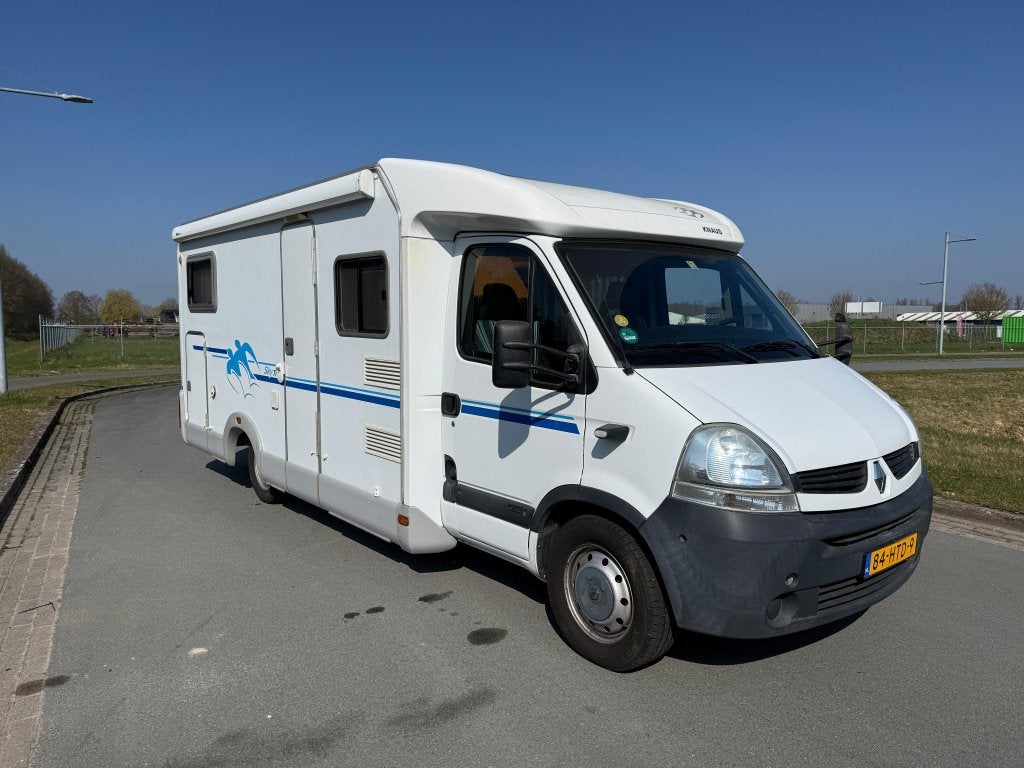 Knaus sky ti enkele bedden SCHADE, Caravans en Kamperen, Campers, Tot en met 2, Treinzit, Bedrijf, Koelkast