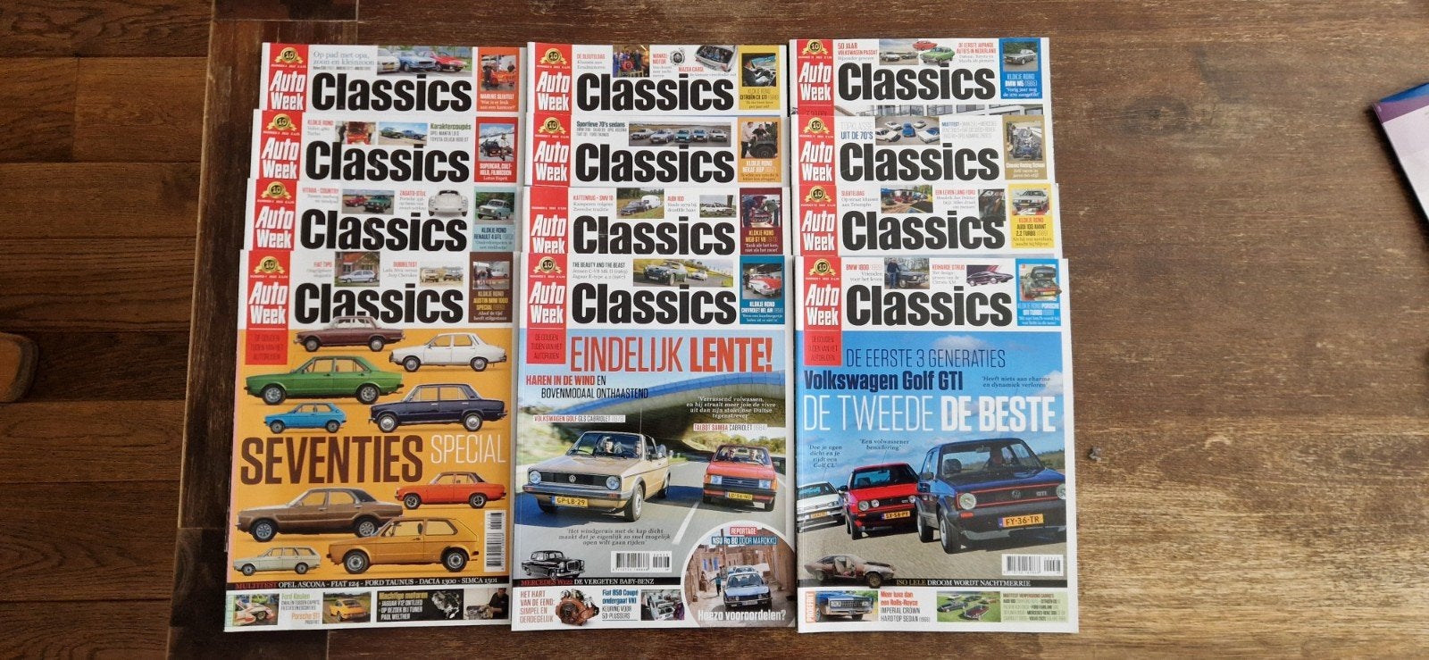 AutoWeek Classics Magazine Complete jaargang 2023, Ophalen of Verzenden, Gelezen, Overige typen
