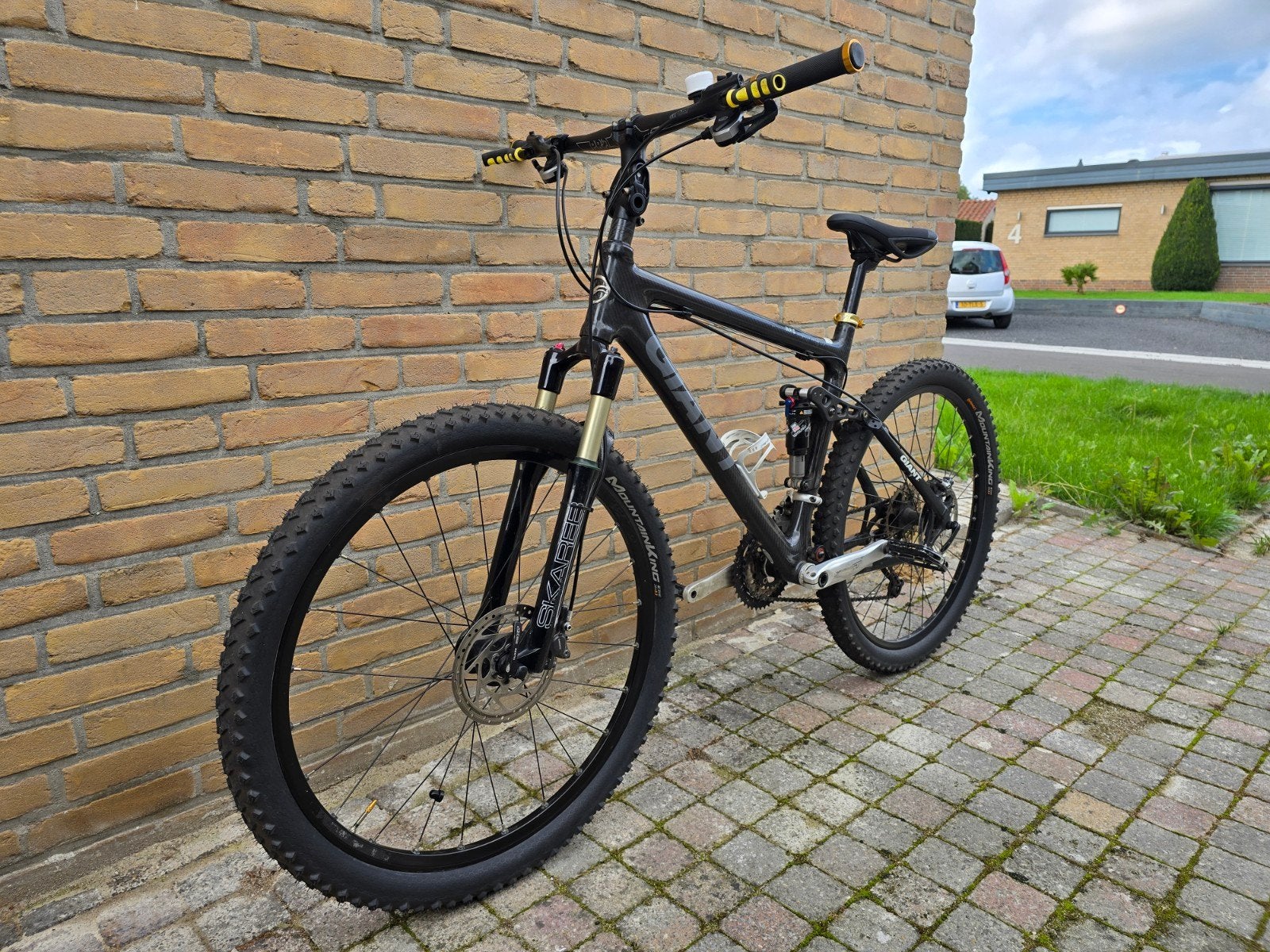 Giant NRS Composite 26" Carbon frame mountain bike, Fully, Ophalen, Gebruikt, Giant