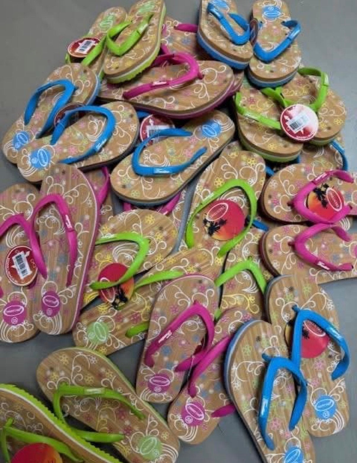 Partij 50 x  trentino kinder slippers, Ophalen, -, Jongen of Meisje, -