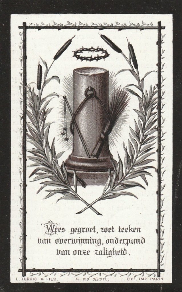 boon-terra 1910, Ophalen of Verzenden, Bidprentje