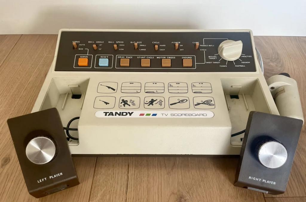 Tandy TV Scoreboard Pong machine, Spelcomputers en Games, Spelcomputers | Overige, Ophalen of Verzenden, Gebruikt