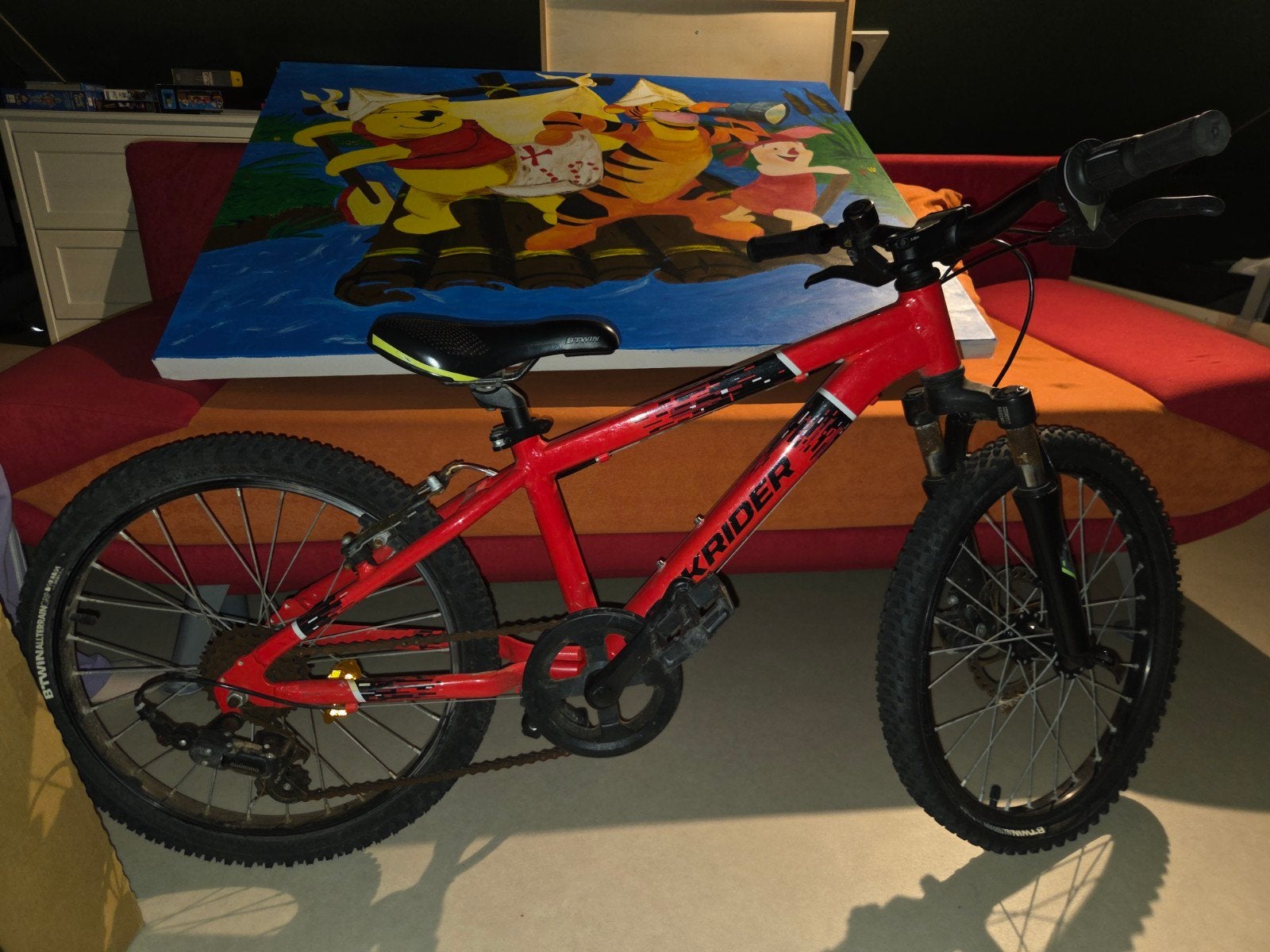 B'Twin Rockrider ST900 Kinder Mountainbike 20 inch, Ophalen